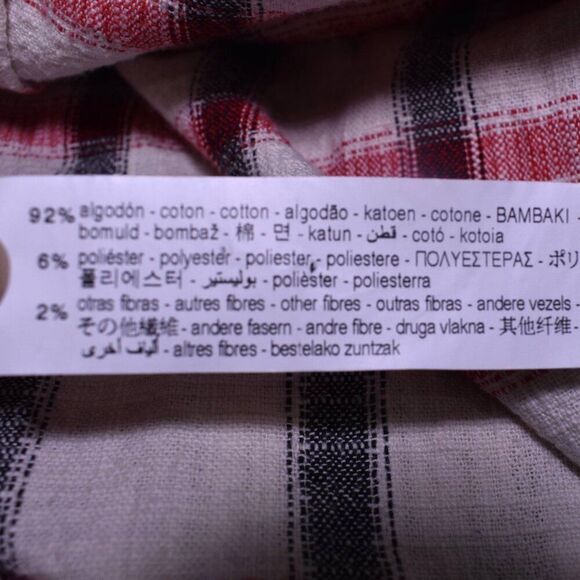 Zara Plaid Oversized Boxy Shirt Jacket Women’s Small Italian Fabric Shacket - Picture 9 of 14